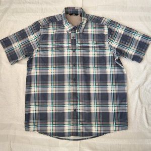 Wrangler Short Sleeve Men's Shirt Large with UPF